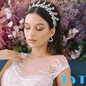 Simple Shiny Band for Bridal Hairs