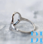 Bohemian Vintage Silver Circle Rings