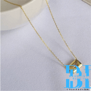 Gold Necklace• Envelope Necklace