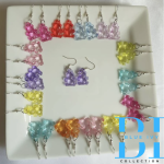 Gummy Bear Drop Earrings Christmas Earrings
