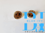 MK inspired Gold filled Stud earrings design