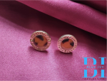 MK inspired Gold filled Stud earrings design - Image 3