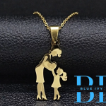 Mum and Daughter Necklace