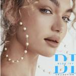 Pearl beaded Hoop Earring•Round beaded Earrings• Hoop Earrings• Big Earrings •Bohemian Earrings• Christmas Gift